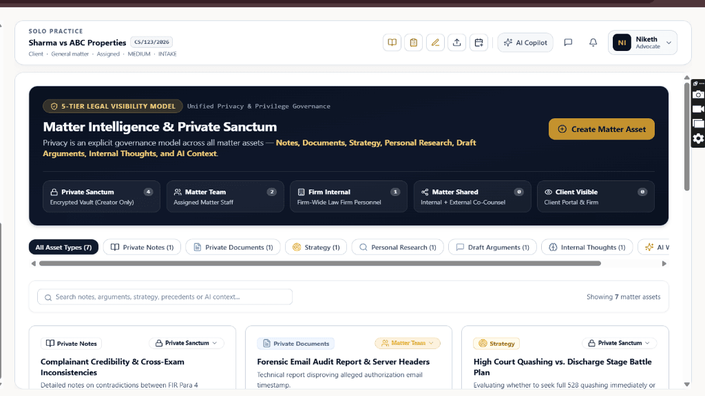 Advocate Private Sanctum Vault