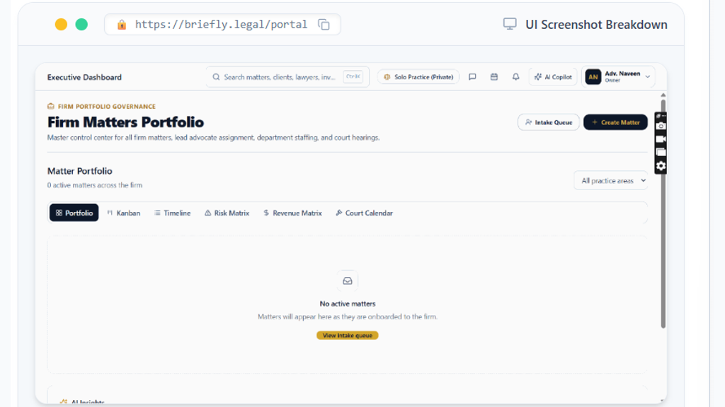 Command Bar & Header Governance Controls
