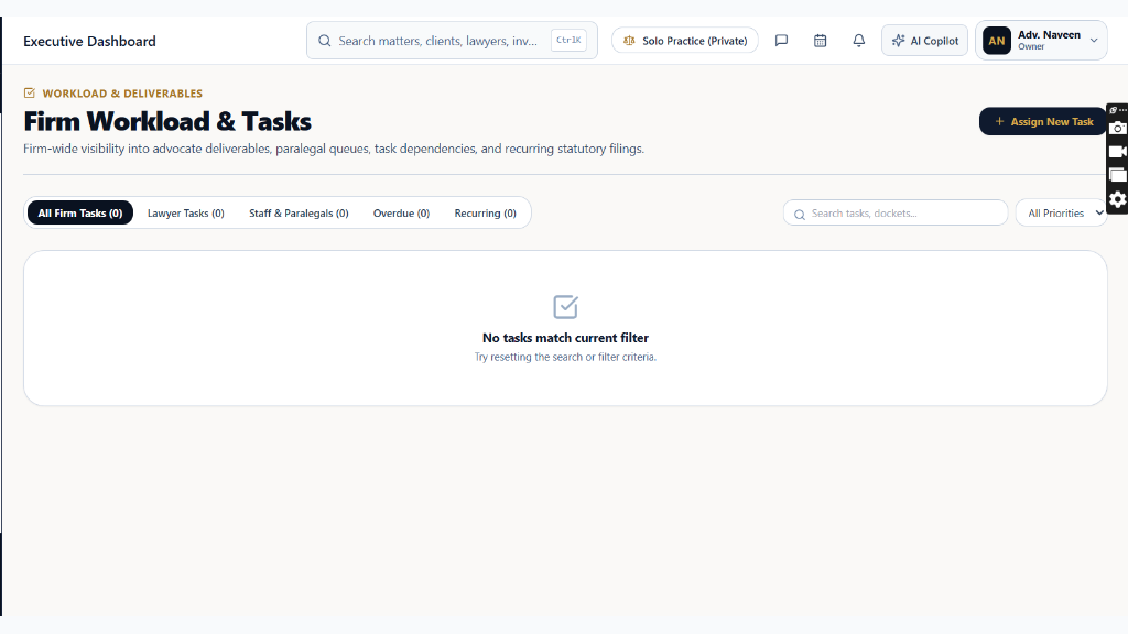 Cross-Team Workload Overview & Master Task Dispatcher